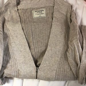 Abercrombie & Fitch Zip-up Cardigan